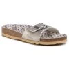 Pepe Jeans Γυναίκες Παντόφλες Bio Print PGS90151 Ασημί
