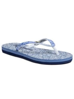 Pepe Jeans Γυναίκες Σαγιονάρες Beach All Over PGS70033 Μπλε