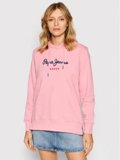 Pepe Jeans Γυναίκες Μπλούζες Μπλούζα Calista PL581190 Ροζ Regular Fit