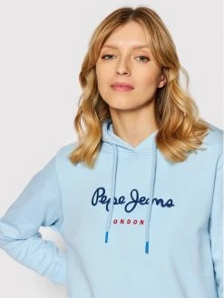 Pepe Jeans Γυναίκες Μπλούζες Μπλούζα Calista PL581190 Μπλε Regular Fit -Pepe Jeans Κατάστημα unnamed file 345