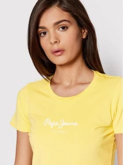 Pepe Jeans Γυναίκες T-shirts T-Shirt New Virginia PL505202 Κίτρινο Regular Fit 8 Pepe Jeans Γυναίκες T-shirts T-Shirt New Virginia PL505202 Κίτρινο Regular Fit -Pepe Jeans Κατάστημα unnamed file 365
