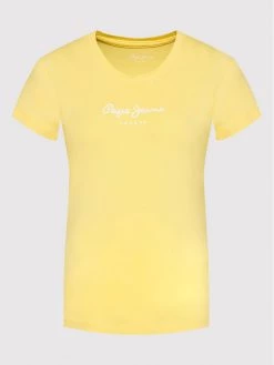 Pepe Jeans Γυναίκες T-shirts T-Shirt New Virginia PL505202 Κίτρινο Regular Fit 9 Pepe Jeans Γυναίκες T-shirts T-Shirt New Virginia PL505202 Κίτρινο Regular Fit -Pepe Jeans Κατάστημα unnamed file 366
