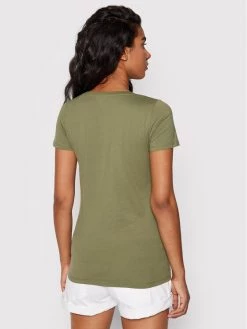 Pepe Jeans Γυναίκες T-shirts T-Shirt Baia PL505123 Πράσινο Regular Fit -Pepe Jeans Κατάστημα unnamed file 379