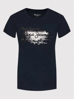 Pepe Jeans Γυναίκες T-shirts T-Shirt Anna PL505121 Σκούρο μπλε Regular Fit 9 Pepe Jeans Γυναίκες T-shirts T-Shirt Anna PL505121 Σκούρο μπλε Regular Fit -Pepe Jeans Κατάστημα unnamed file 386
