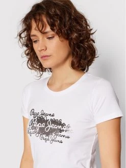 Pepe Jeans Γυναίκες T-shirts T-Shirt Anna PL505121 Λευκό Regular Fit 8 Pepe Jeans Γυναίκες T-shirts T-Shirt Anna PL505121 Λευκό Regular Fit -Pepe Jeans Κατάστημα unnamed file 400