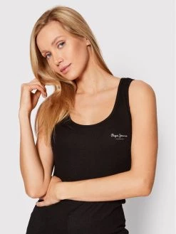 Pepe Jeans Γυναίκες Tops Τοπ Duni PL505063 Μαύρο Slim Fit 8 Pepe Jeans Γυναίκες Tops Τοπ Duni PL505063 Μαύρο Slim Fit -Pepe Jeans Κατάστημα unnamed file 435