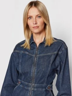 Pepe Jeans Γυναίκες Φορέματα σε Στυλ Πουκάμισο & Σεμιζιέ Φόρεμα τζιν Laya PL953066 Σκούρο μπλε Regular Fit -Pepe Jeans Κατάστημα unnamed file 440