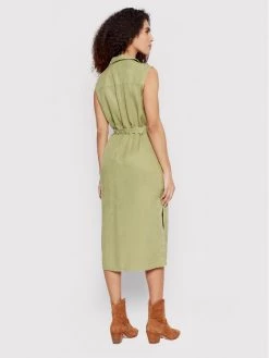 Pepe Jeans Γυναίκες Φορέματα σε Στυλ Πουκάμισο & Σεμιζιέ Φόρεμα πουκάμισο Maggie PL953067 Πράσινο Regular Fit -Pepe Jeans Κατάστημα unnamed file 469