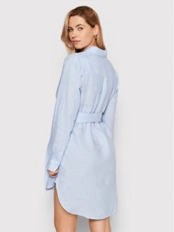 Pepe Jeans Γυναίκες Φορέματα σε Στυλ Πουκάμισο & Σεμιζιέ Φόρεμα πουκάμισο Magda PL953014 Μπλε Regular Fit -Pepe Jeans Κατάστημα unnamed file 474