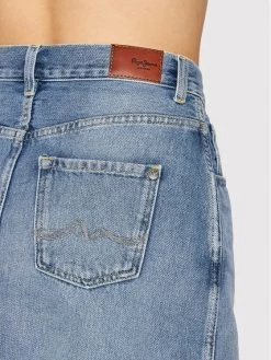 Pepe Jeans Γυναίκες Mini Φούστα τζιν Rachel PL900979 Μπλε Regular Fit -Pepe Jeans Κατάστημα unnamed file 485