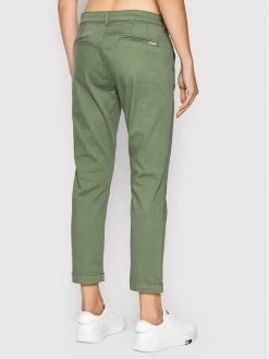 Pepe Jeans Γυναίκες Παντελόνια Chinos Παντελόνι Chino Maura PL211547 Πράσινο Slim Fit -Pepe Jeans Κατάστημα unnamed file 504