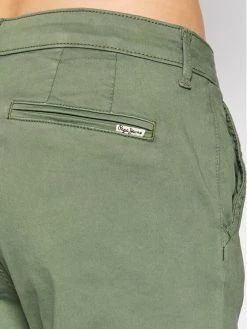 Pepe Jeans Γυναίκες Παντελόνια Chinos Παντελόνι Chino Maura PL211547 Πράσινο Slim Fit -Pepe Jeans Κατάστημα unnamed file 505
