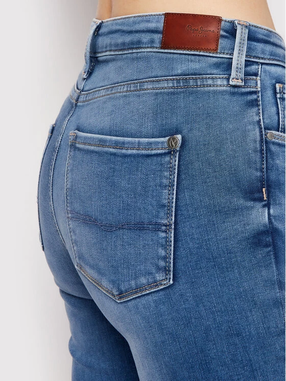 Pepe Jeans Γυναίκες Τζιν Regent PL204171 Μπλε Skinny Fit 4 Pepe Jeans Γυναίκες Τζιν Regent PL204171 Μπλε Skinny Fit - Image 4