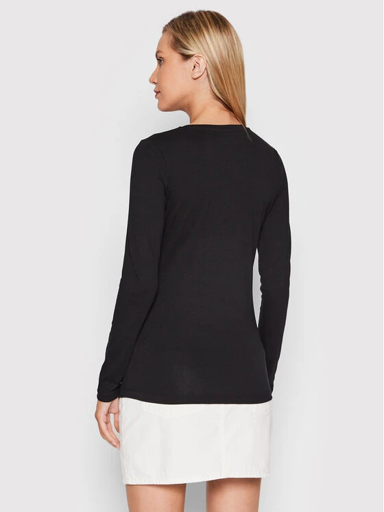 Pepe Jeans Γυναίκες Μπλουζάκια Μπλουζάκι New Virginia PL505203 Μαύρο Slim Fit 3 Pepe Jeans Γυναίκες Μπλουζάκια Μπλουζάκι New Virginia PL505203 Μαύρο Slim Fit - Image 3