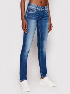 Pepe Jeans Γυναίκες Τζιν New Brooke PL200019 Μπλε Slim Fit