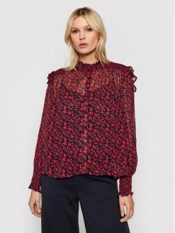 Pepe Jeans Γυναίκες Casual Πουκάμισα Πουκάμισο Edith PL304030 Ροζ Relaxed Fit