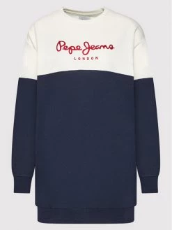 Pepe Jeans Γυναίκες Πλεκτά Φορέματα Φόρεμα υφασμάτινο Blanche PL952987 Σκούρο μπλε Relaxed Fit 9 Pepe Jeans Γυναίκες Πλεκτά Φορέματα Φόρεμα υφασμάτινο Blanche PL952987 Σκούρο μπλε Relaxed Fit -Pepe Jeans Κατάστημα unnamed file 582