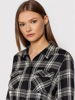 Pepe Jeans Γυναίκες Φορέματα σε Στυλ Πουκάμισο & Σεμιζιέ Φόρεμα πουκάμισο Nuria PL952960 Μαύρο Regular Fit -Pepe Jeans Κατάστημα unnamed file 586