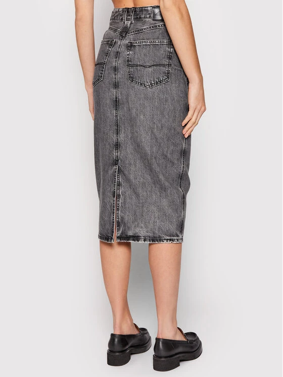 Pepe Jeans Γυναίκες Φούστες Pencil Φούστα τζιν Piper PL900946 Γκρι Regular Fit 3 Pepe Jeans Γυναίκες Φούστες Pencil Φούστα τζιν Piper PL900946 Γκρι Regular Fit - Image 3
