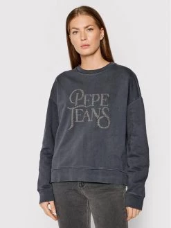 Pepe Jeans Γυναίκες Μπλούζες Μπλούζα Evita PL581102 Γκρι Regular Fit