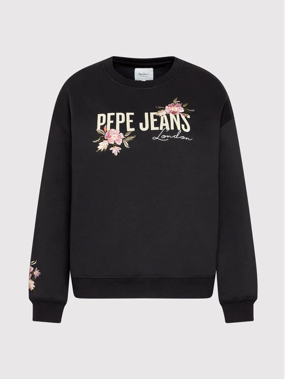 Pepe Jeans Γυναίκες Μπλούζες Χωρίς Φερμουάρ Μπλούζα Portia PL581133 Μαύρο Regular Fit 5 Pepe Jeans Γυναίκες Μπλούζες Χωρίς Φερμουάρ Μπλούζα Portia PL581133 Μαύρο Regular Fit - Image 5
