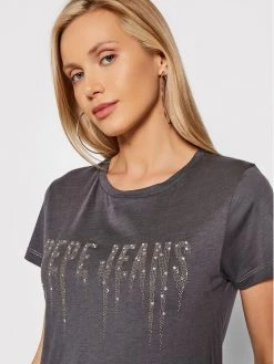 Pepe Jeans Γυναίκες T-shirts T-Shirt Debo PL504997 Γκρι Regular Fit 8 Pepe Jeans Γυναίκες T-shirts T-Shirt Debo PL504997 Γκρι Regular Fit -Pepe Jeans Κατάστημα unnamed file 631