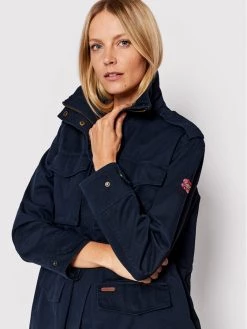 Pepe Jeans Γυναίκες Μπουφάν Παρκά Parka Arizona PL402065 Σκούρο μπλε Regular Fit -Pepe Jeans Κατάστημα unnamed file 64