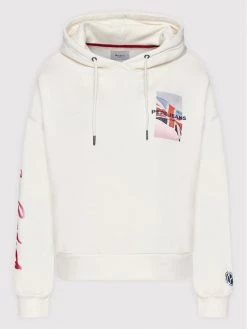 Pepe Jeans Γυναίκες Μπλούζες Μπλούζα Bisa PL581114 Λευκό Boxy Fit -Pepe Jeans Κατάστημα unnamed file 641