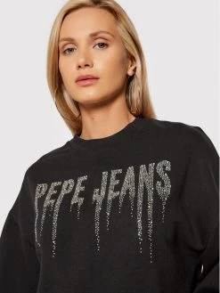 Pepe Jeans Γυναίκες Μπλούζες Μπλούζα Debbie PL581120 Μαύρο Regular Fit 8 Pepe Jeans Γυναίκες Μπλούζες Μπλούζα Debbie PL581120 Μαύρο Regular Fit -Pepe Jeans Κατάστημα unnamed file 645