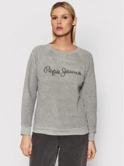 Pepe Jeans Γυναίκες Μπλούζες Μπλούζα Nana PL581128 Γκρι Regular Fit