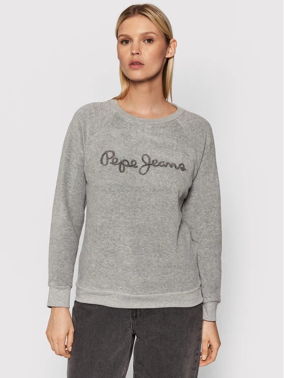 Pepe Jeans Γυναίκες Μπλούζες Μπλούζα Nana PL581128 Γκρι Regular Fit 1 Pepe Jeans Γυναίκες Μπλούζες Μπλούζα Nana PL581128 Γκρι Regular Fit