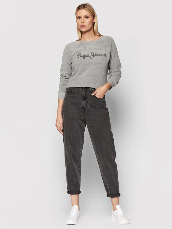 Pepe Jeans Γυναίκες Μπλούζες Μπλούζα Nana PL581128 Γκρι Regular Fit 2 Pepe Jeans Γυναίκες Μπλούζες Μπλούζα Nana PL581128 Γκρι Regular Fit - Image 2