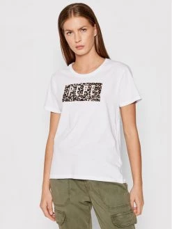 Pepe Jeans Γυναίκες T-shirts T-Shirt Cristinas PL504996 Λευκό Regular Fit