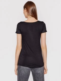 Pepe Jeans Γυναίκες T-shirts T-Shirt Paiges PL505020 Μαύρο Slim Fit -Pepe Jeans Κατάστημα unnamed file 663