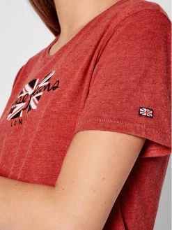 Pepe Jeans Γυναίκες T-shirts T-Shirt Zaidas PL504965 Κόκκινο Regular Fit 8 Pepe Jeans Γυναίκες T-shirts T-Shirt Zaidas PL504965 Κόκκινο Regular Fit -Pepe Jeans Κατάστημα unnamed file 684