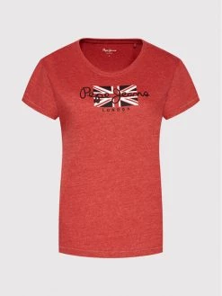 Pepe Jeans Γυναίκες T-shirts T-Shirt Zaidas PL504965 Κόκκινο Regular Fit 9 Pepe Jeans Γυναίκες T-shirts T-Shirt Zaidas PL504965 Κόκκινο Regular Fit -Pepe Jeans Κατάστημα unnamed file 685