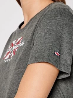 Pepe Jeans Γυναίκες T-shirts T-Shirt Zaidas PL504965 Γκρι Regular Fit -Pepe Jeans Κατάστημα unnamed file 689