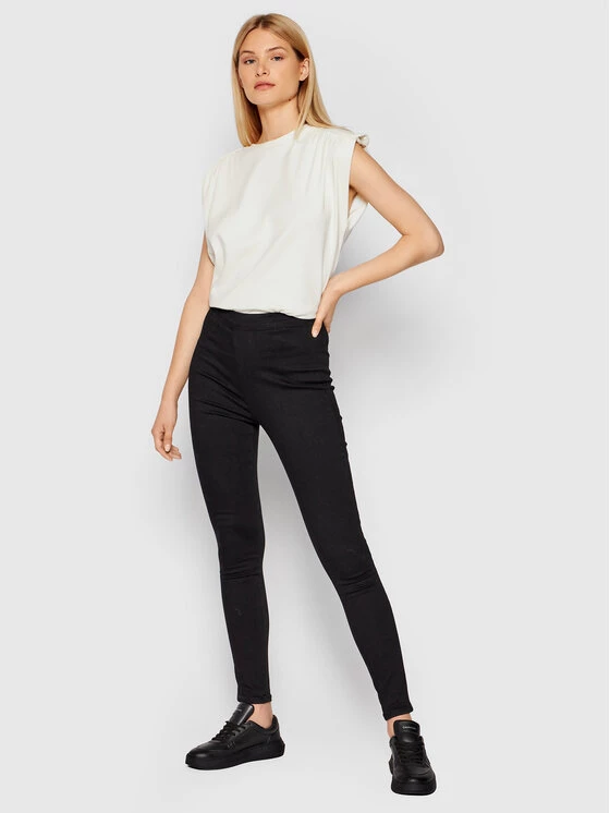 Pepe Jeans Γυναίκες Jeggings Jegging Kate PL204141 Μαύρο Skinny Fit 2 Pepe Jeans Γυναίκες Jeggings Jegging Kate PL204141 Μαύρο Skinny Fit - Image 2