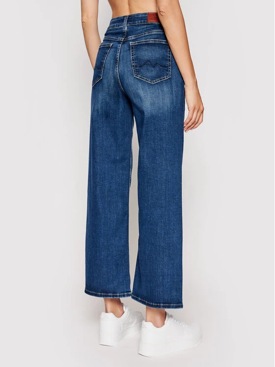 Pepe Jeans Γυναίκες Wide Leg Τζιν Lexa Sky High PL203899 Σκούρο μπλε Wide Fit 3 Pepe Jeans Γυναίκες Wide Leg Τζιν Lexa Sky High PL203899 Σκούρο μπλε Wide Fit - Image 3