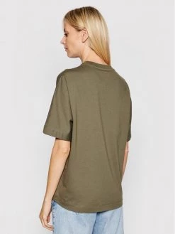 Pepe Jeans Γυναίκες T-shirts T-Shirt Agnes PL581101 Πράσινο Relaxed Fit -Pepe Jeans Κατάστημα unnamed file 738