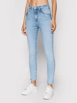 Pepe Jeans Γυναίκες Τζιν Dion Retro PL203937V Μπλε Skinny Fit