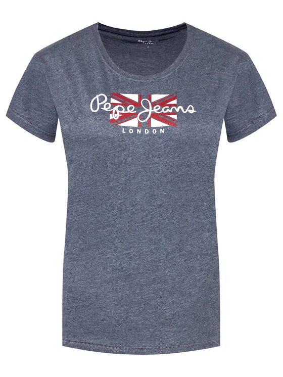 Pepe Jeans Γυναίκες T-shirts T-Shirt Zaidas PL504965 Σκούρο μπλε Regular Fit 5 Pepe Jeans Γυναίκες T-shirts T-Shirt Zaidas PL504965 Σκούρο μπλε Regular Fit - Image 5