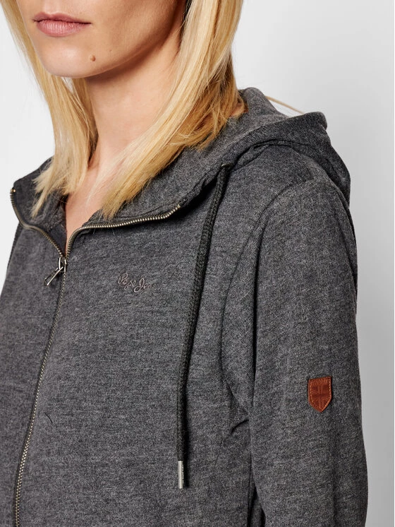 Pepe Jeans Γυναίκες Μπλούζες Μπλούζα Anne PL581104 Γκρι Regular Fit 4 Pepe Jeans Γυναίκες Μπλούζες Μπλούζα Anne PL581104 Γκρι Regular Fit - Image 4