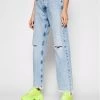 Pepe Jeans Γυναίκες Straight Leg Τζιν Robyn PL204119 Μπλε Straight Fit