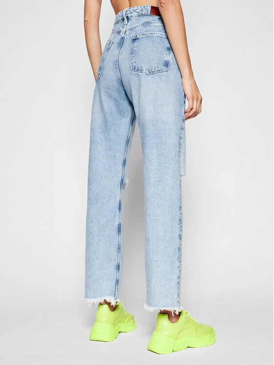 Pepe Jeans Γυναίκες Straight Leg Τζιν Robyn PL204119 Μπλε Straight Fit 3 Pepe Jeans Γυναίκες Straight Leg Τζιν Robyn PL204119 Μπλε Straight Fit - Image 3