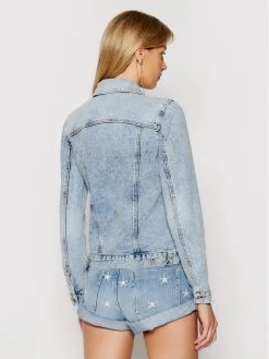 Pepe Jeans Γυναίκες Τζιν Μπουφάν Τζιν μπουφάν 8J0971/A1WZB-C876 Μπλε Regular Fit -Pepe Jeans Κατάστημα unnamed file 773