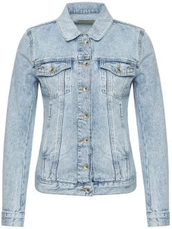 Pepe Jeans Γυναίκες Τζιν Μπουφάν Τζιν μπουφάν 8J0971/A1WZB-C876 Μπλε Regular Fit -Pepe Jeans Κατάστημα unnamed file 775