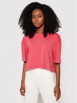 Pepe Jeans Γυναίκες T-shirts T-Shirt Daniella PL504840 Κόκκινο Oversize