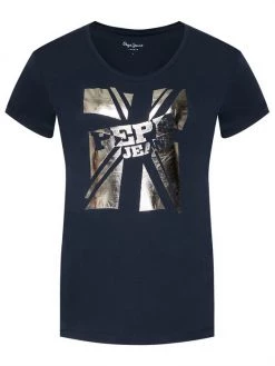 Pepe Jeans Γυναίκες T-shirts T-Shirt Alessa PL504795 Σκούρο μπλε Regular Fit 9 Pepe Jeans Γυναίκες T-shirts T-Shirt Alessa PL504795 Σκούρο μπλε Regular Fit -Pepe Jeans Κατάστημα unnamed file 785