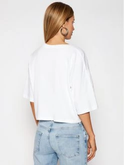 Pepe Jeans Γυναίκες T-shirts T-Shirt Miriam PL504857 Λευκό Relaxed Fit -Pepe Jeans Κατάστημα unnamed file 813